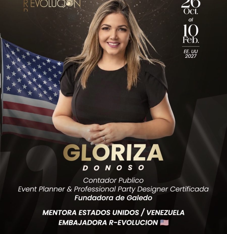 Gloriza Donoso, fundadora de Galedo y Embajadora R-evolución Estados Unidos